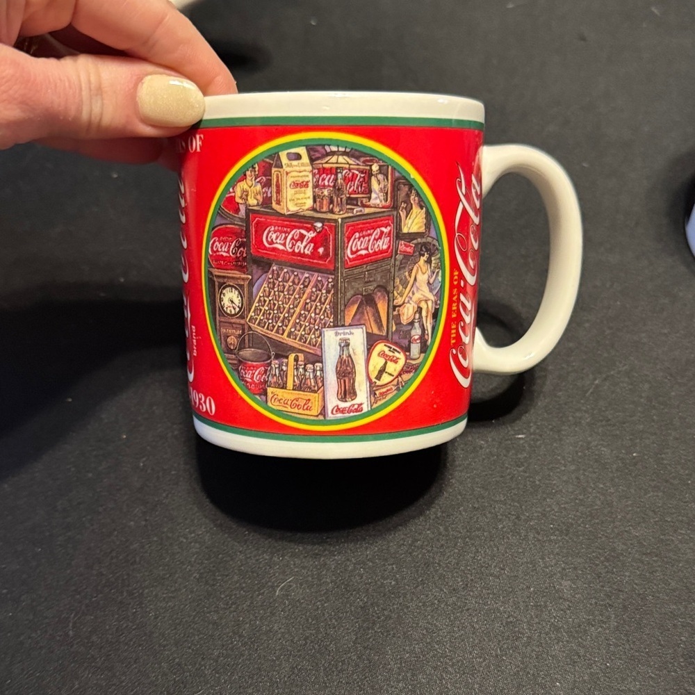 VINTAGE Coca Cola Vintage Mug Collection - Red, White, Black - Picture 3 of 10